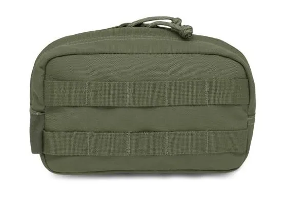 Warrior Medium Horizontal Pouch Zipped · Verde / OD