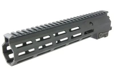 Aluminum Handguard M-Lock MK16 Rail 10.5′ with Barrel Nut for Tokyo Marui M4 MWS - Z-parts