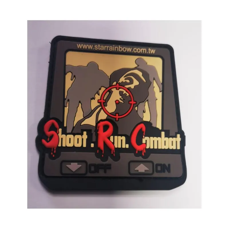 SRC Rubber Patch 3D Shoot Run Combat