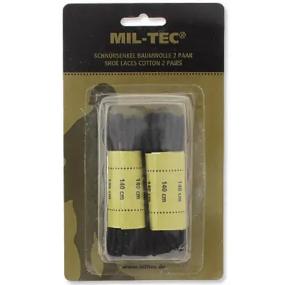 Cotton Shoelaces 140cm - Mil-Tec