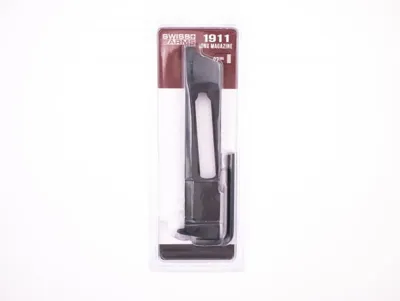 Long Extended Magazine for Colt 1911 4.5mm CO2 27BBs - Swiss Arms
