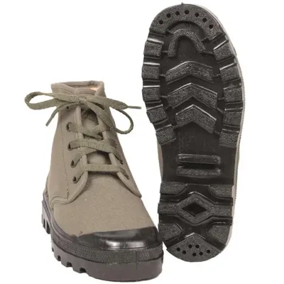French 5 Hole Canvas Commando Shoes 38