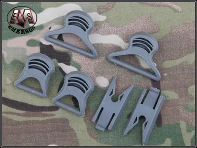 Goggle Swivel Clips Set for FAST Helmet Folige [EM] - Emerson