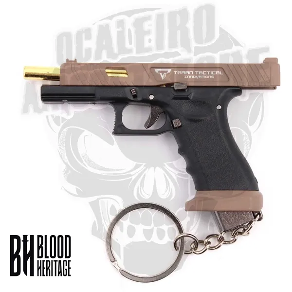 Porta-Chaves Glock G34 · Tan / FDE