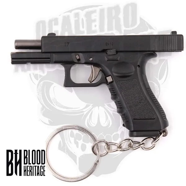 Porta-Chaves Glock 17 · Negro