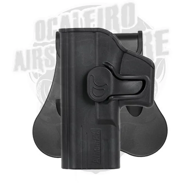 Coldre Glock Left · Negro