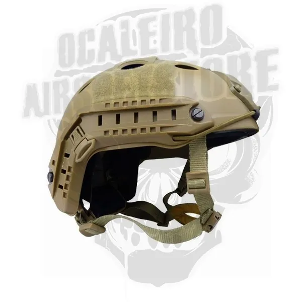 Capacete FAST Pj · Tan / FDE