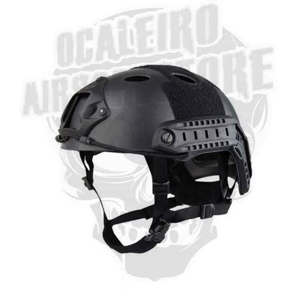 Capacete FAST Pj · Negro