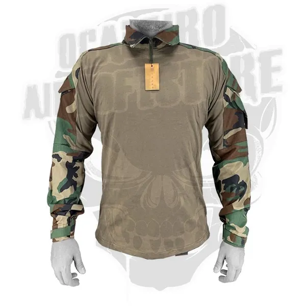 Combat Shirt Dlx · Woodland
