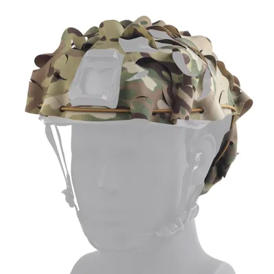 Camouflage Helmet Cover Laser Cut Guerilla Tactical - Guerrilha