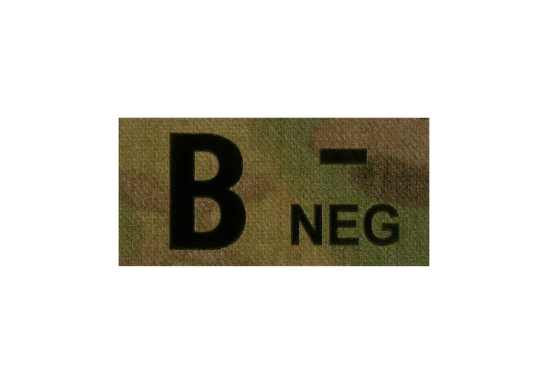 Claw Gear B Neg IR Patch · Multicam