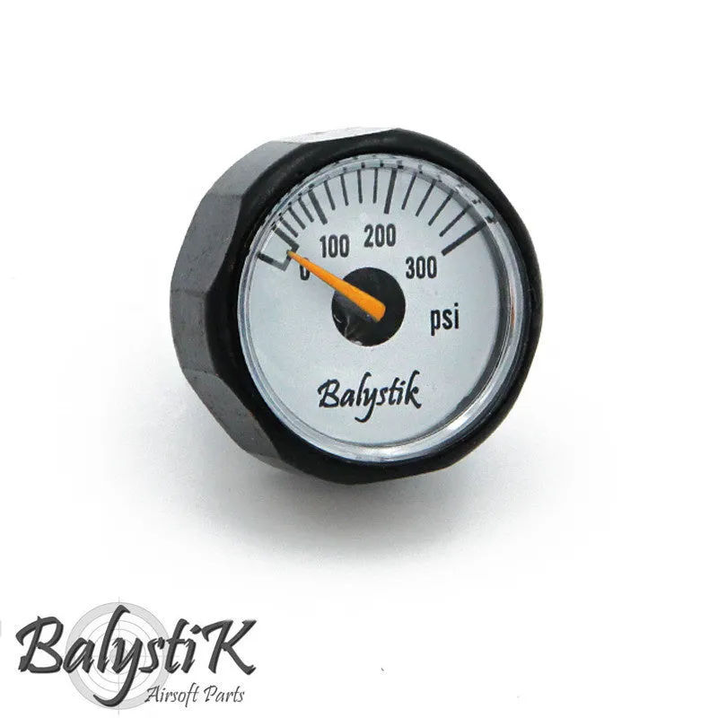 Balystik 300 PSI Micro Gauge for HPA Regulator