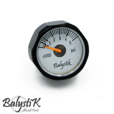 5000 PSI Micro Gauge for HPA Tank - Balystik