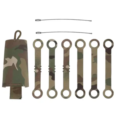 Glow Stick Tactical Pouch and Quick Release Tabs - Big Foot