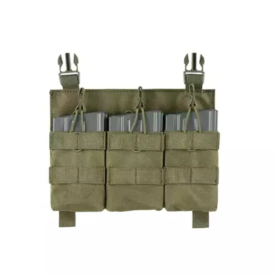 Buckle Up Triple SR25/AR-10/M14/Scar-H Pouch Panel - 8 Fields