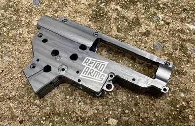 CNC Gearbox V2 (8mm) for E&L – QSC - Retro Arms