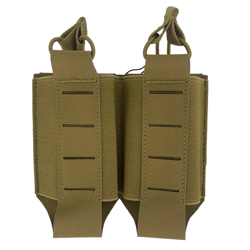 Conquer Tegris Double Rifle Pouch · Coyote