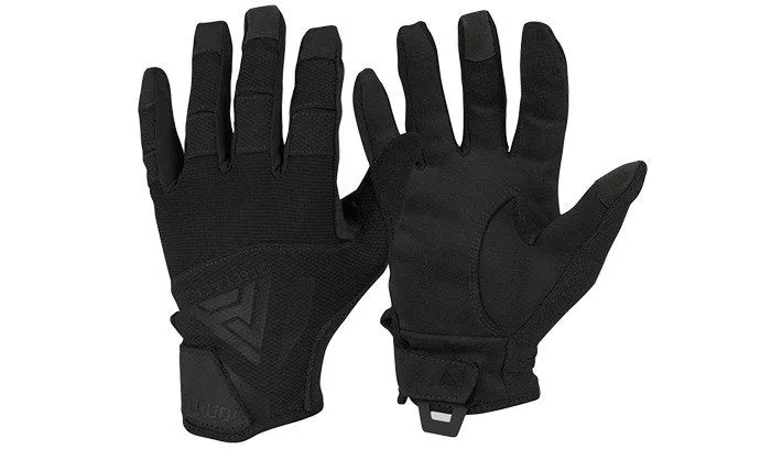 Direct Action Hard Gloves · Negro
