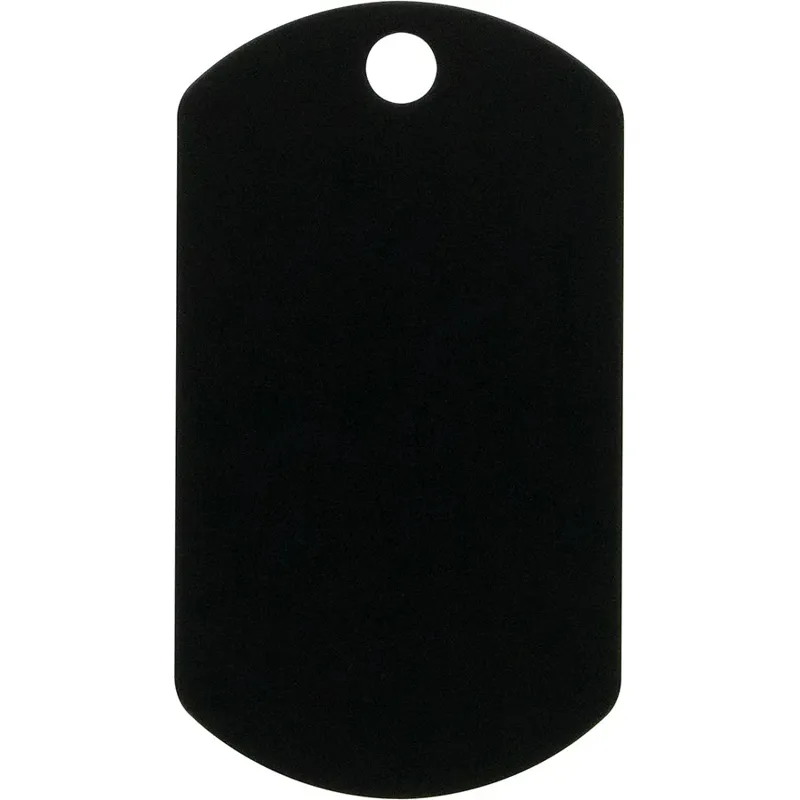 ContractorHouse Dog Tag · Negro