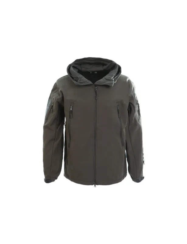 DragonPro DP-SS001-016 3-LAYER Softshell Jacket · Gris