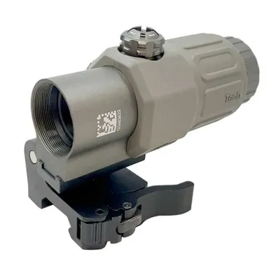 EVG G33 Magnifier 3x Scope with Flip to Side Ring Milspec - Evolution