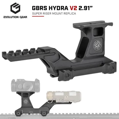 EVG V.2 HYDRA Extension Mount for T1/T2 Micro Dot - Evolution Gear