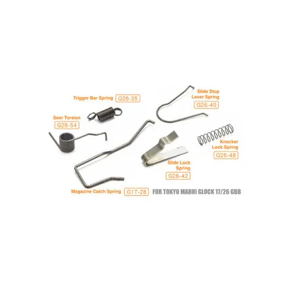 GD TM / WE G-Series Enhanced Steel Spring Set, 6 Pcs - Guarder