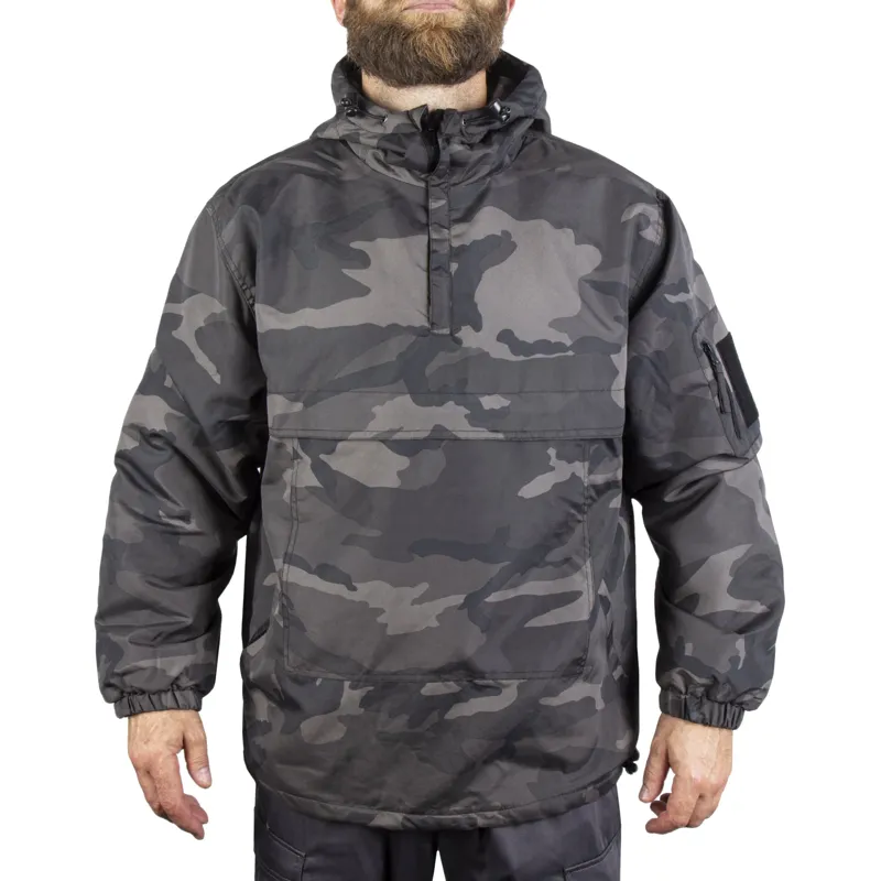 MilTec Kagools Combat Anorak Winter Multitarn S · Negro
