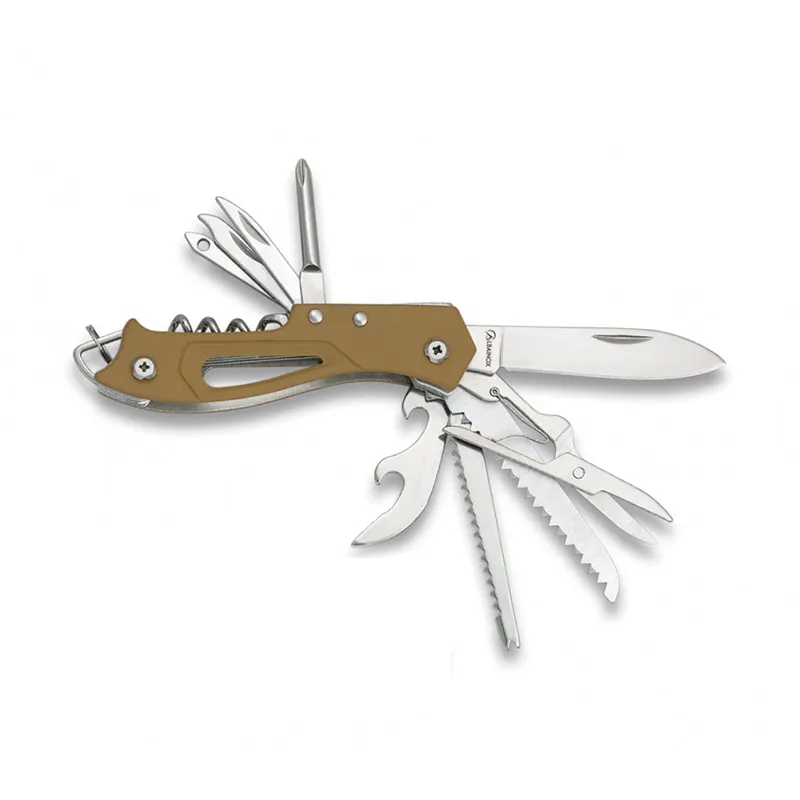 Albainox Knife Multi 10 · Tan / FDE