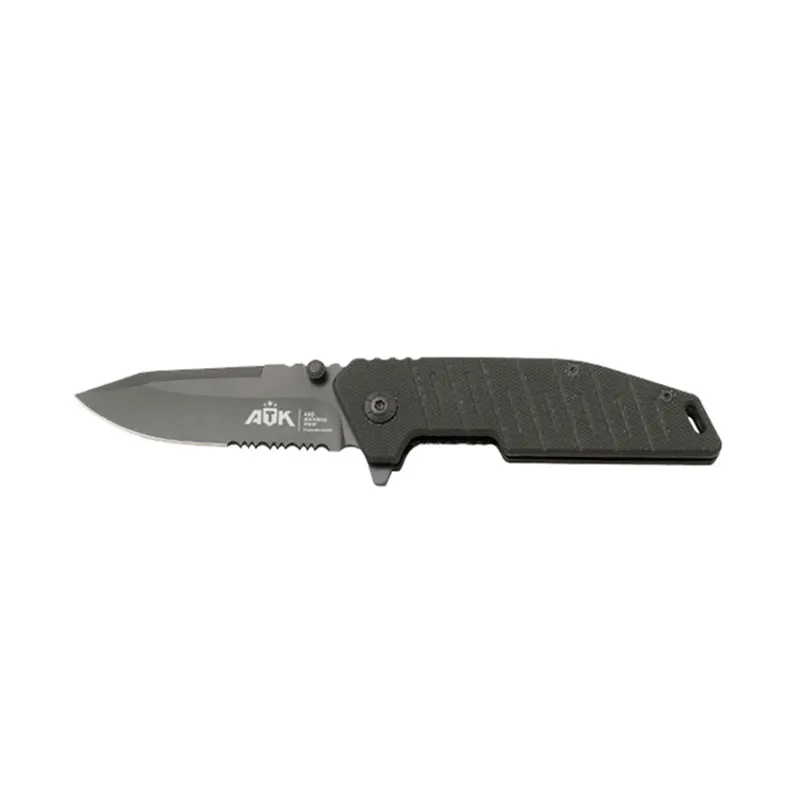 ATK Knife Thunder with MOLLE Case · Negro