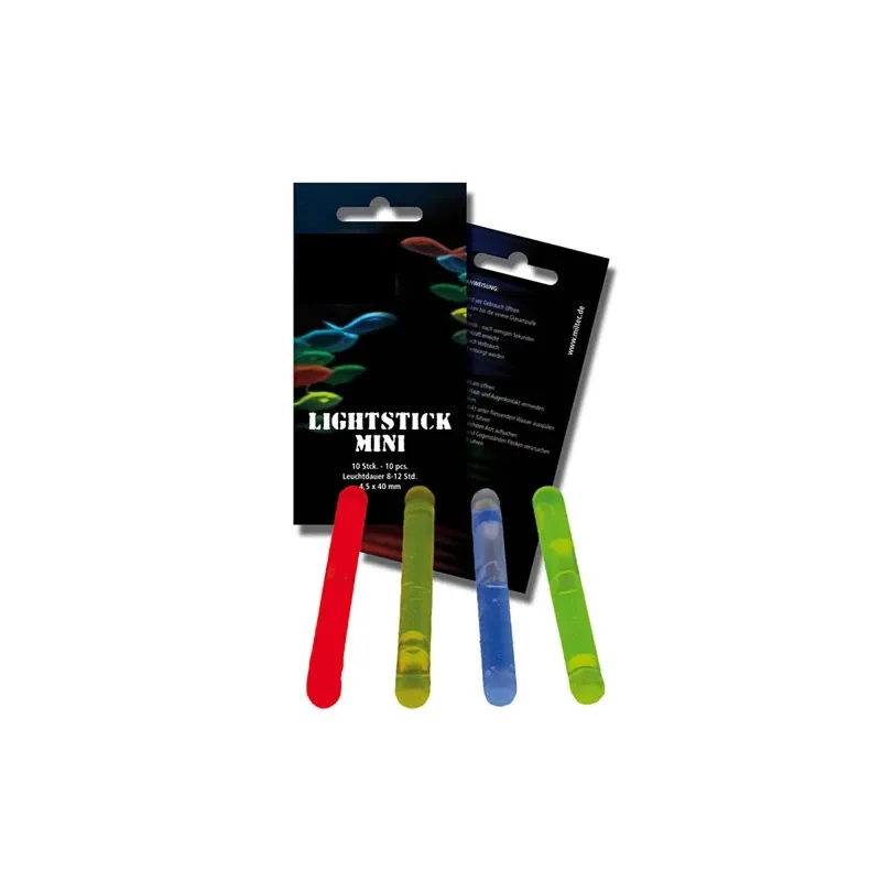 MilTec Lightsitck PEQ. 10 Pcs Colors