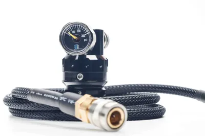 HPA Nexxus Regulator Flomax with 39 Braided Airline - MECHLABS