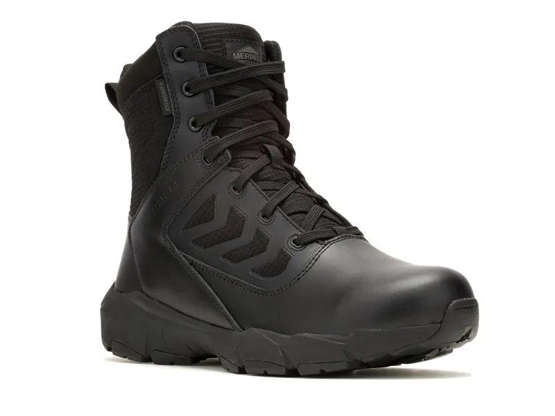 Merrell Merrel Tactical 8 Side Zip WP · Negro
