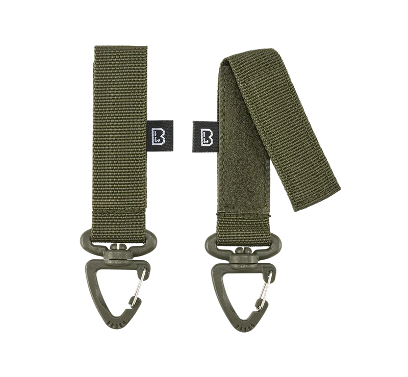 ACM AIRSOFT MOLLE Carabiner Hook 2-PACK · Verde / OD