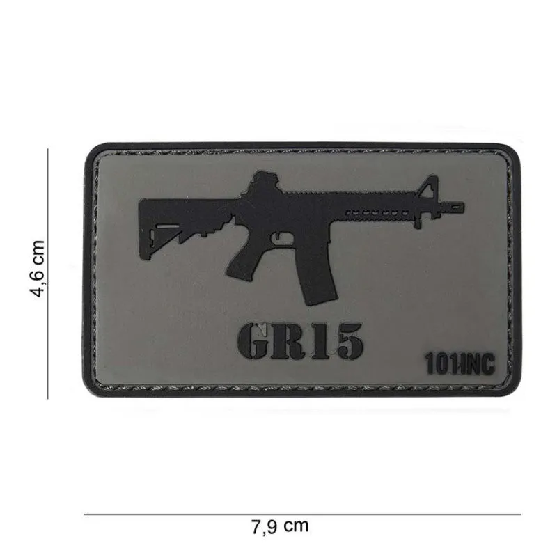 101 Inc Patch 3D PVC GR15
