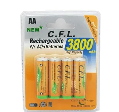 Pilha Recarregavel AA 4 Pcs - Panasonic
