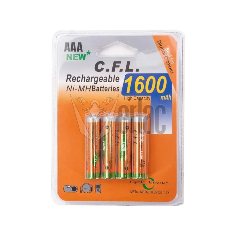 Panasonic Pilhas Recarregavel AAA Pack 4