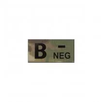 B NEG Blood Type IR Patch - Pitchfork Systems