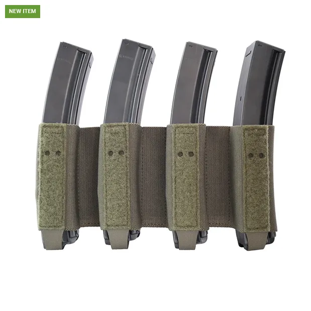 Combat Systems Quad SMG Elastic Mag Insert · Verde / OD