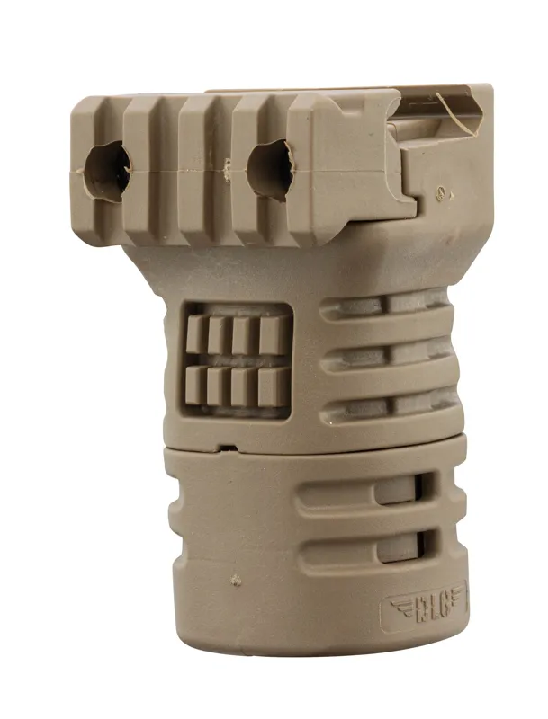 ACM AIRSOFT Short Front Vertical Handle · Tan / FDE