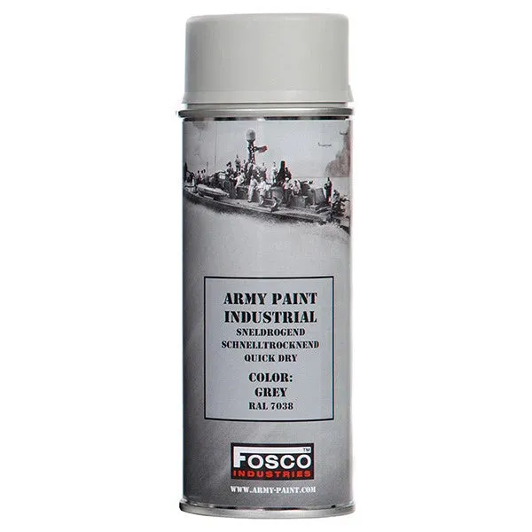 Fosco Industries Spray Army Paint 400 ml · Gris