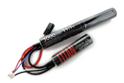 POWER Battery Lithium Ion 11.1V 3000mAh Nunchuck Tamiya - Titan
