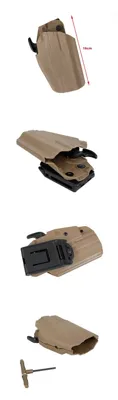 5x79 Standard Holster for Glock, HK, MP9 Holster - TMC