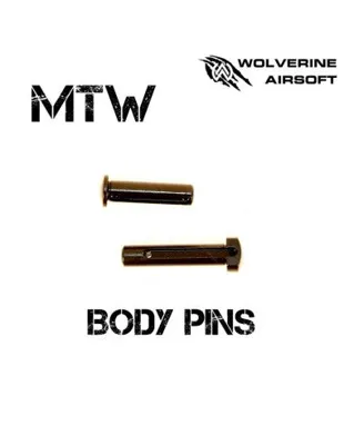 MTW Body Pins (Takedowns Pins) Sold As Set (Front and Rear) - Wolverine