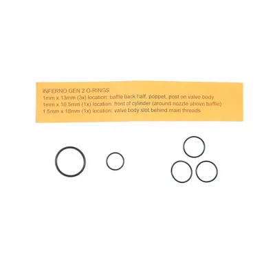 Replacement Oring Set for Inferno Gen2 - Wolverine