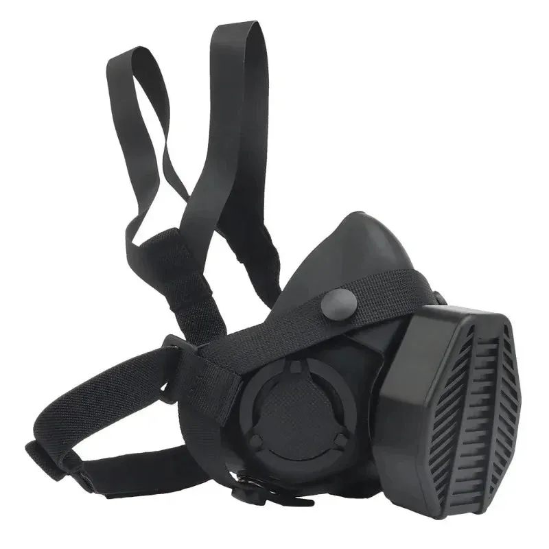 BDU AIRSOFT Respirateur Tactique SOTR - Demi-Masque Filtrant, 3 Coloris · Negro