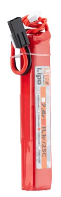 1 Stick Batterie LIPO 3S 11.1V 1300mAh 25C - BO MANUFACTURE