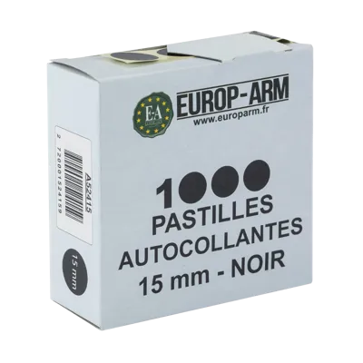 Pastilles Autocollantes 15mm - armsco