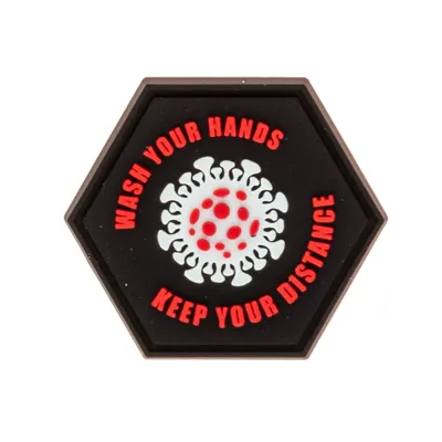 Patch COVID 19 / 2 - sport attitude
