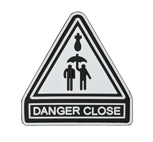 taiwangun Patch PVC Danger Close